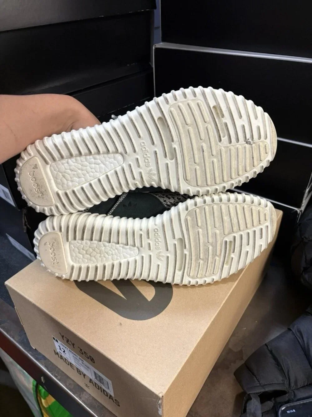 WORN Men’s Yeezy Boost 350 Turtledove (2022) AQ4832 Size 12 WITH BOX
